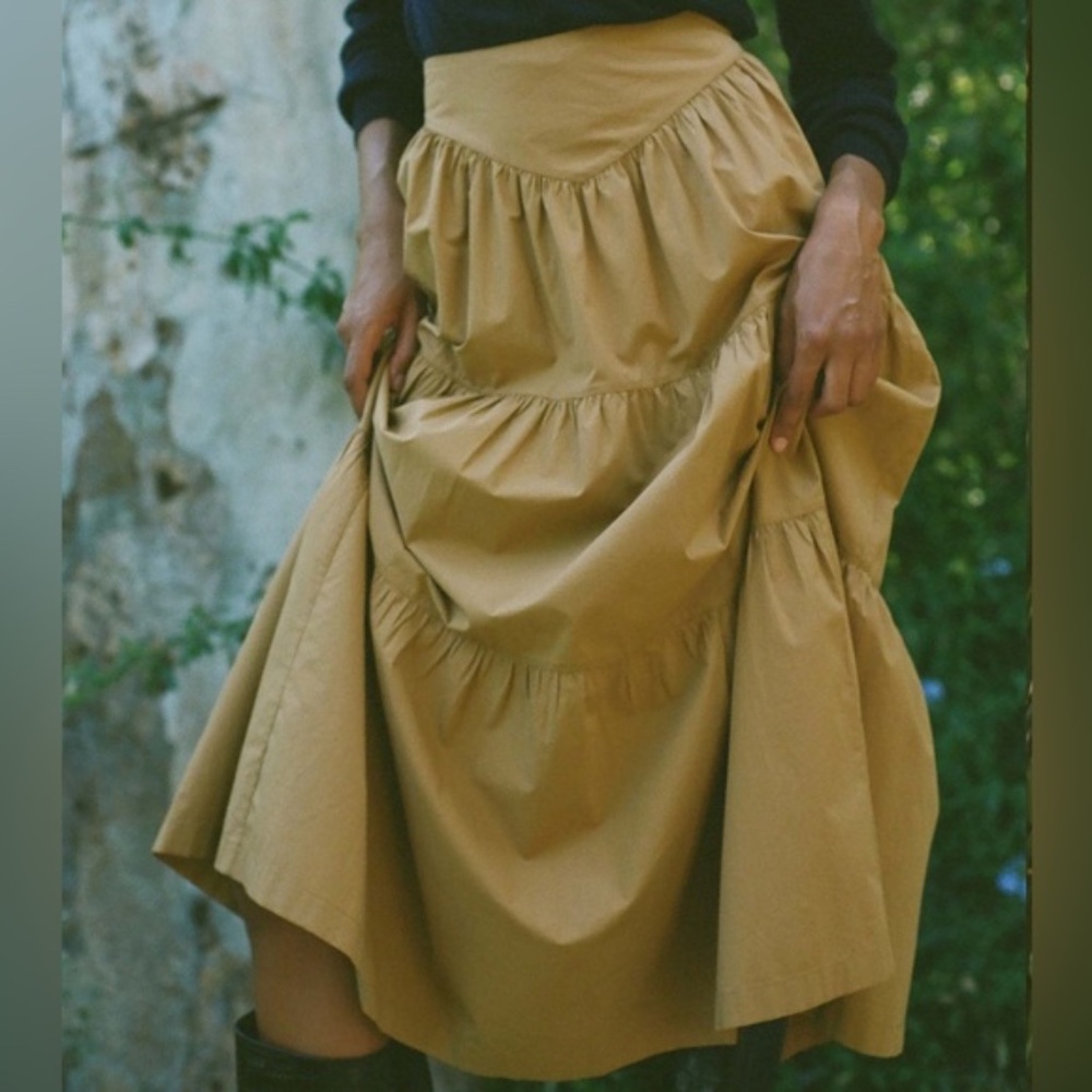 Doen Sanremo Skirt in Coriander